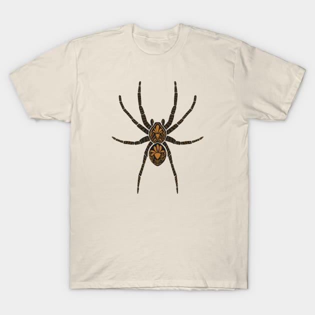 Dark Omens Spider - Black T-Shirt by Amicreative